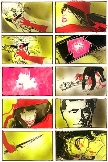 Sienkiewicz - Elektra: Assassin #8 P.30, In Francesco Bazzana's ...